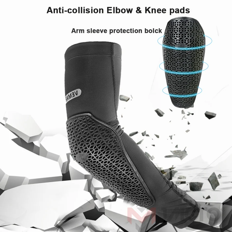 Motorcycle Protective Gear Knee Elbow Pads