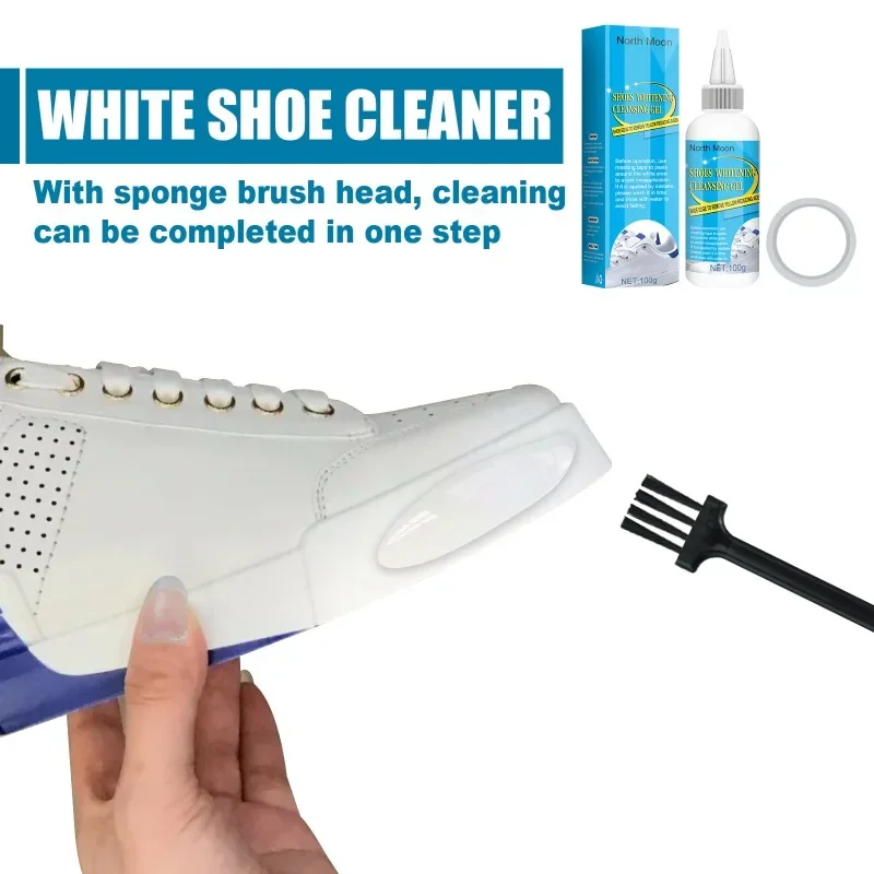 Shoes Cleaner 30ml Kit Remove Shoes Whitening Cleansing Gel Shoe Washing Machine Dirt & Yellow From Cleaning Foam Cleaner shoe cleaner shoe cleaning kit