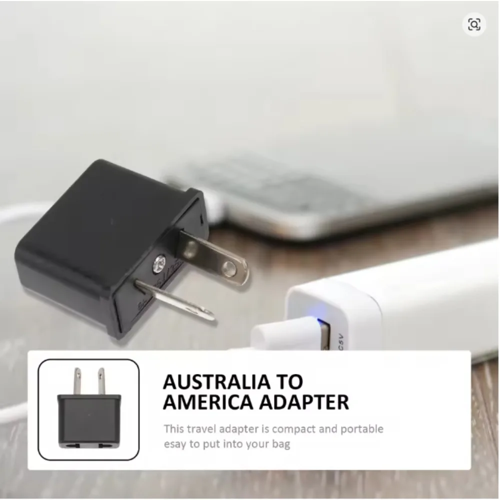 Universal European Plug Adapter with CE Certification - Travel Power Converter