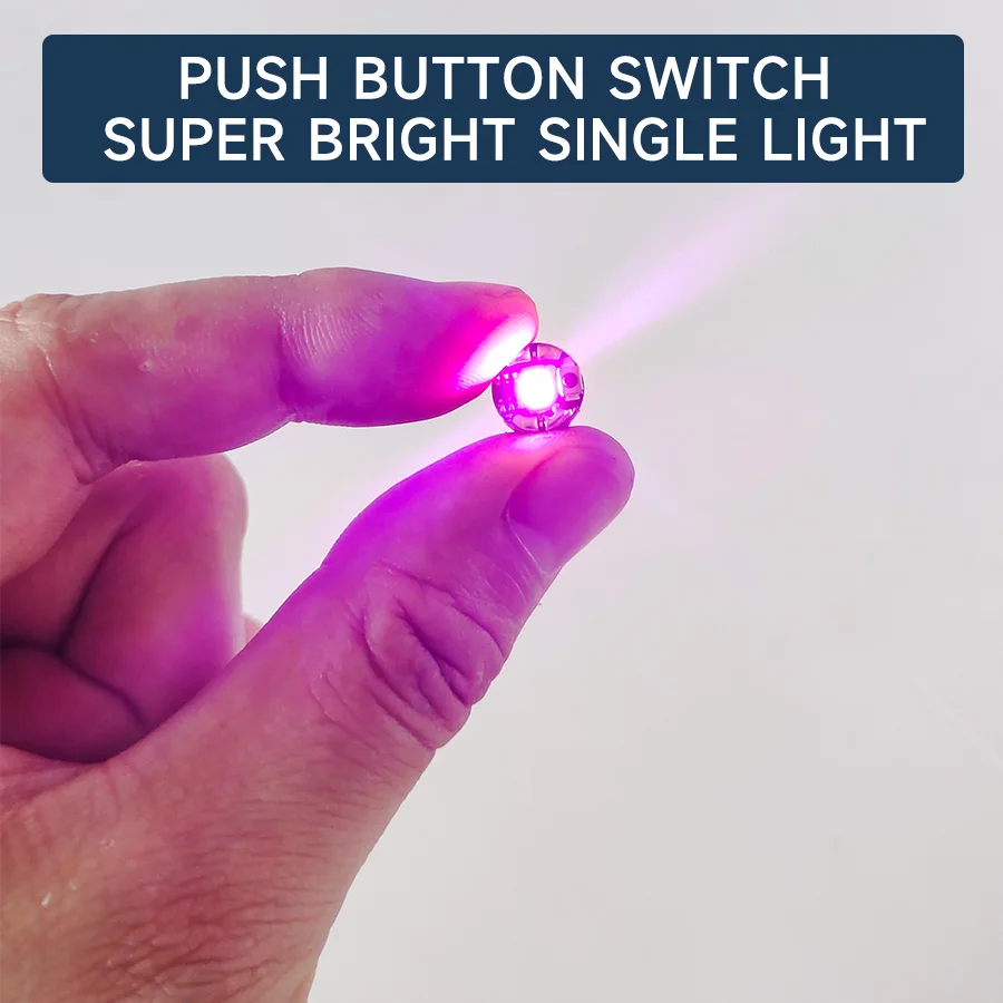 Mini Super Brightness Key Button Lamp Led Single Lights Diy Micro Scene Layout Illumination Materials Diorama Accessory 1Pcs 2