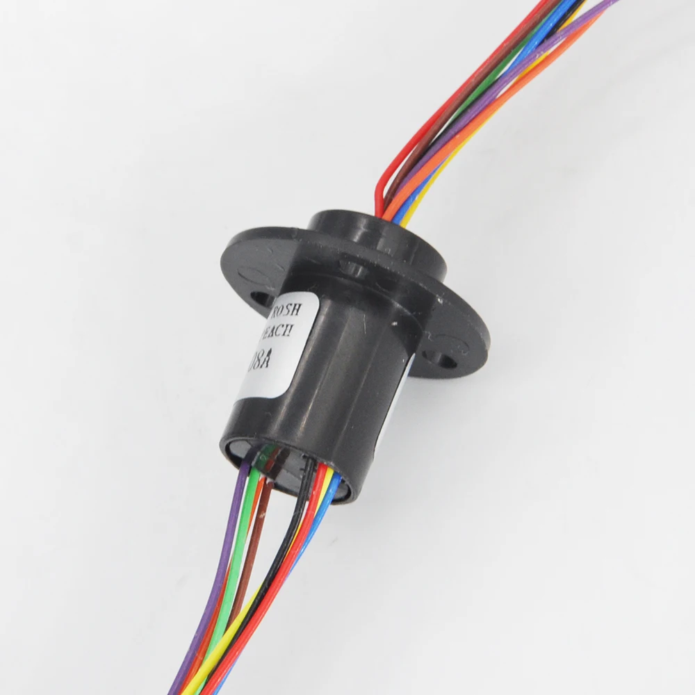 Compact Multi-Channel Electric Slip Ring for Continuous Rotation Applications