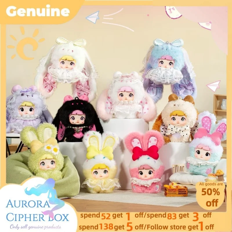 Genuine Nommi Baby Adoption House Series Sweetheart Bunny V8 Vinyl