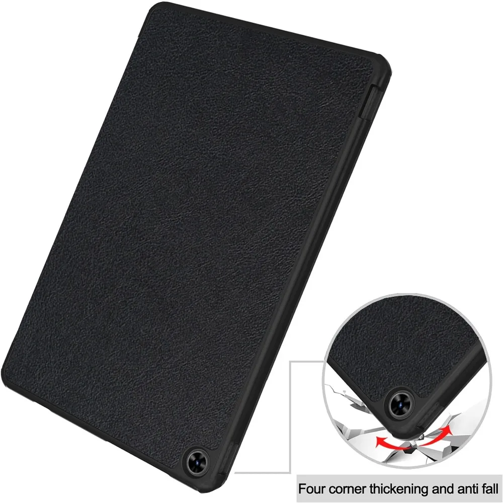 Slim Magnetic Tablet Case with Hard PC Back Shell