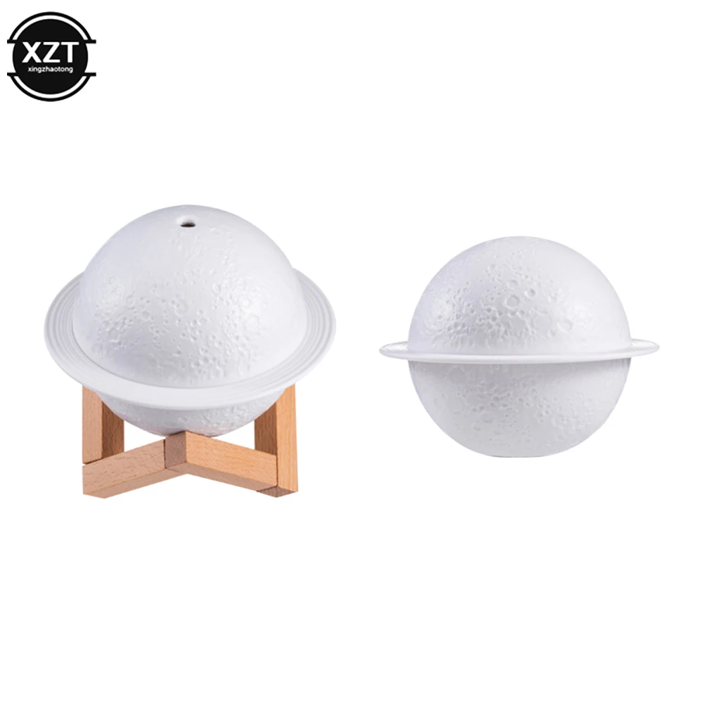 Air Humidifier Large-capacity 3D Moon Electric Aroma Diffuser with LED Light Relieve Fatigue for Friends Family Relatives Gifts