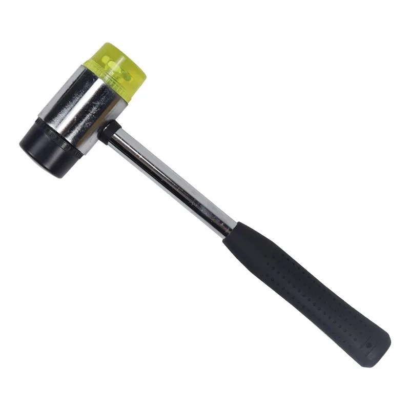 Резиновый молоток 25/30/35/40 мм, большой пластиковый молоток для сухожилия, нейлоновый инструмент для украшения плитки, нескользящая ручка