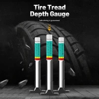 25mm Car Wheel Tyre Cylindrical Measuring Ruler Digital Tire Tread Pattern Depth Gauge Meter Automobile Repair Tool 1