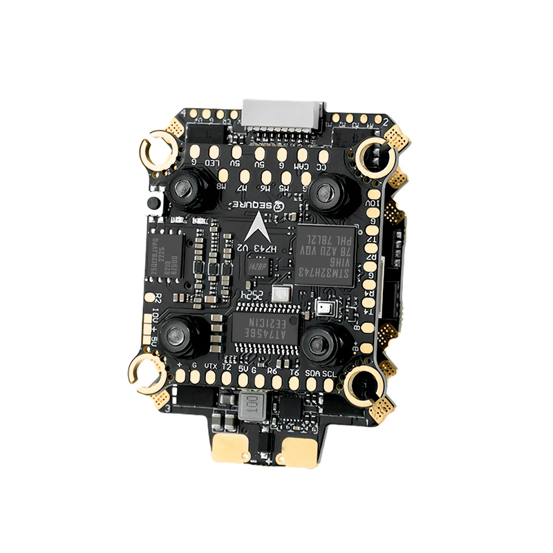 Sequre H743 V2 E70 G1 스택 20mm 설치 구멍 간격 FC ICM42688P 70A 128K ESC 4-8S 프리스타일 FPV 레이싱 드론용