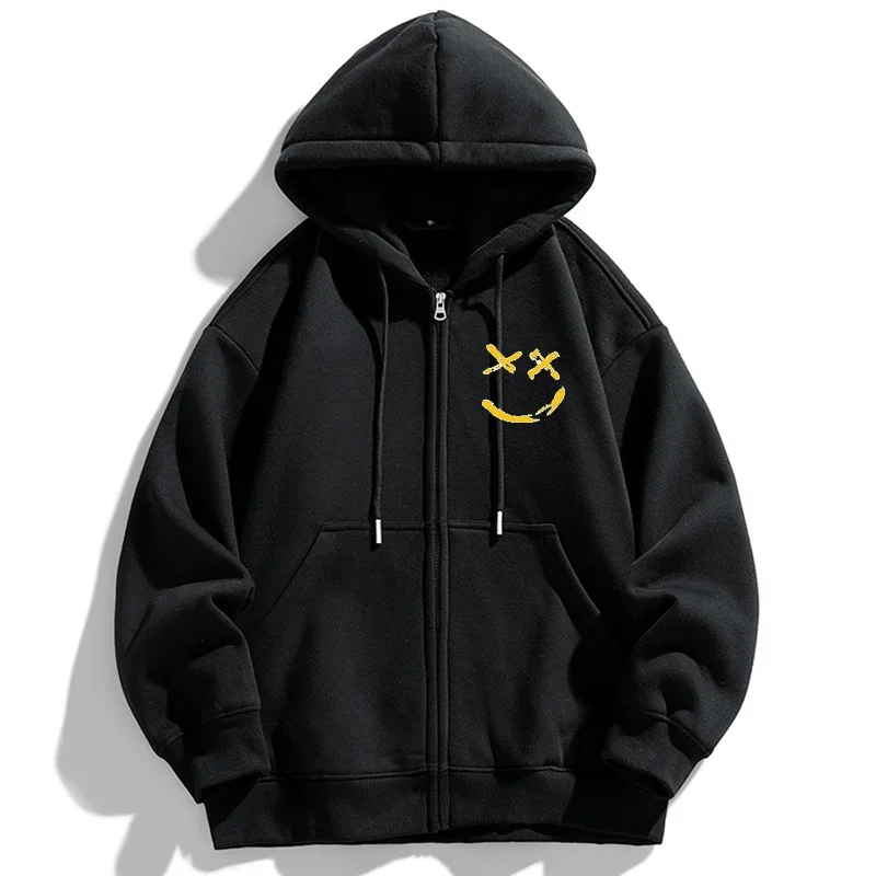 الخريف الشتاء حجم كبير سترة الرجال جيب معاطف فضفاضة موضة كاملة أغطية رأس بسحاب معطف 5XL 6XL 7XL الدهون الذكور الملابس 110-185 كجم