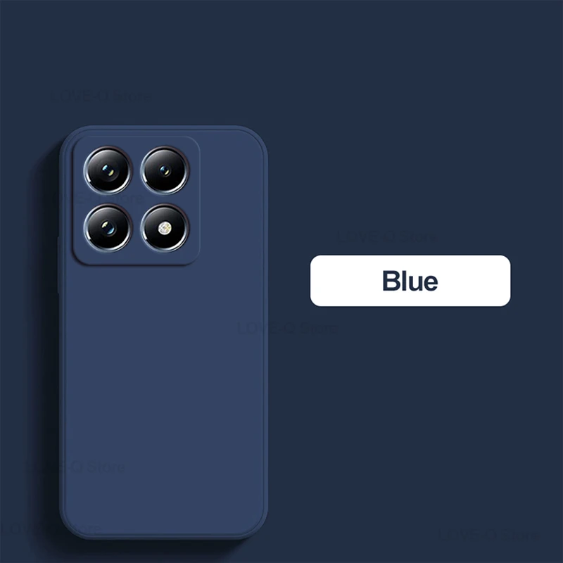 Premium Liquid Silicone Shockproof Phone Case - Lightweight Soft TPU Protective Back Cover