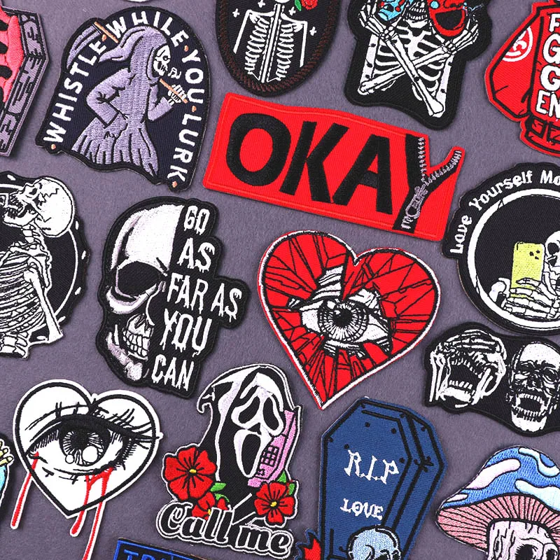 DIY Punk Rock Love Patch 