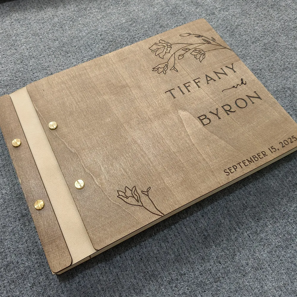 Personalized Wedding Guest Book, Wedding Album, Planner Guestbook, Gift, Photo Album, Engagement Gift
