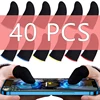 20/40pcs Gaming Finger Cover Game Controller Suitable For PUBG LOL Anti Sweat Scratch Touch Screen Game Finger Thumb Cover Glove