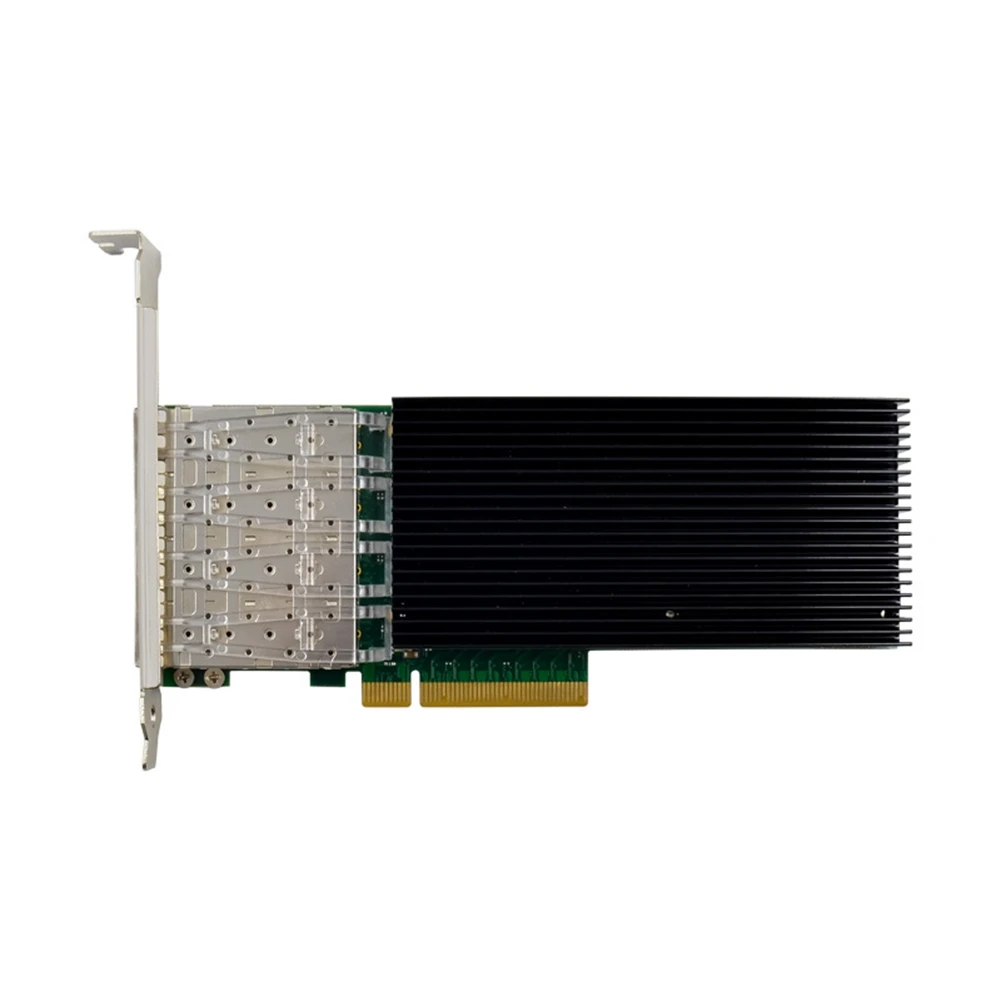 X722-DA4 PCIe X8 10GbE 서버 광학 네트워크 카드, 4 포트 10G SFP + 서버 광섬유 IWARP RDMA 네트워크 카드, ST7329