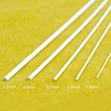 1-4 mm white semicircle ABS plastic pipe sand table model toy DIY building materials length 50 cm 4