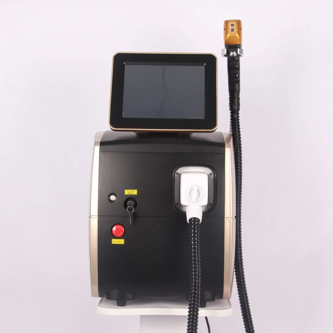 Diode Laser Freezing Point Permanent Painless Hair Removal Machine 808nm 755nm 1064nm High Power Portable Salon Equipment