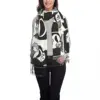 Anime Plaid Mafalda Blanket Scarf Women Luxury Winter Shawl Wraps Quino Cute Kawaii Tassel Wraps 2