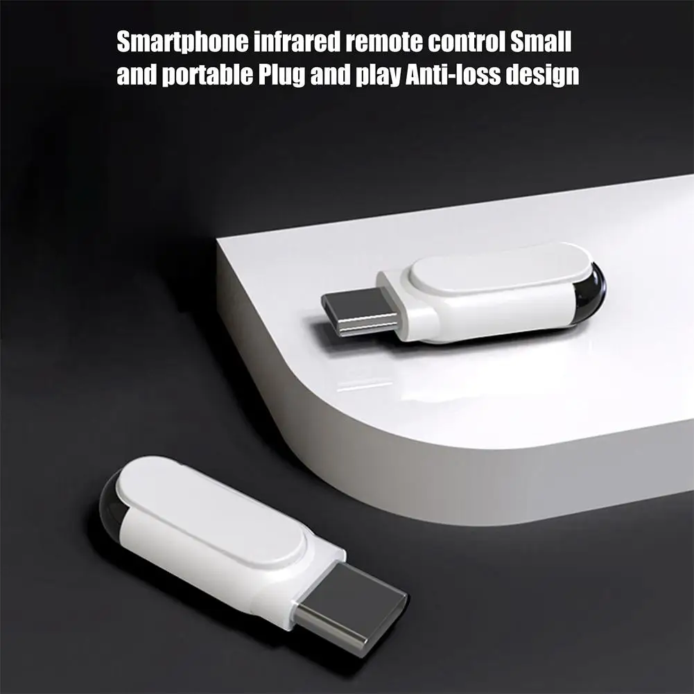 Type C/Micro Usb Interface Intelligent App Control Mobile Phone Remote Control Wireless External Infrared Appliances Adapter
