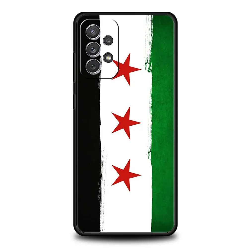 Syria Flag Design Phone Case Cover