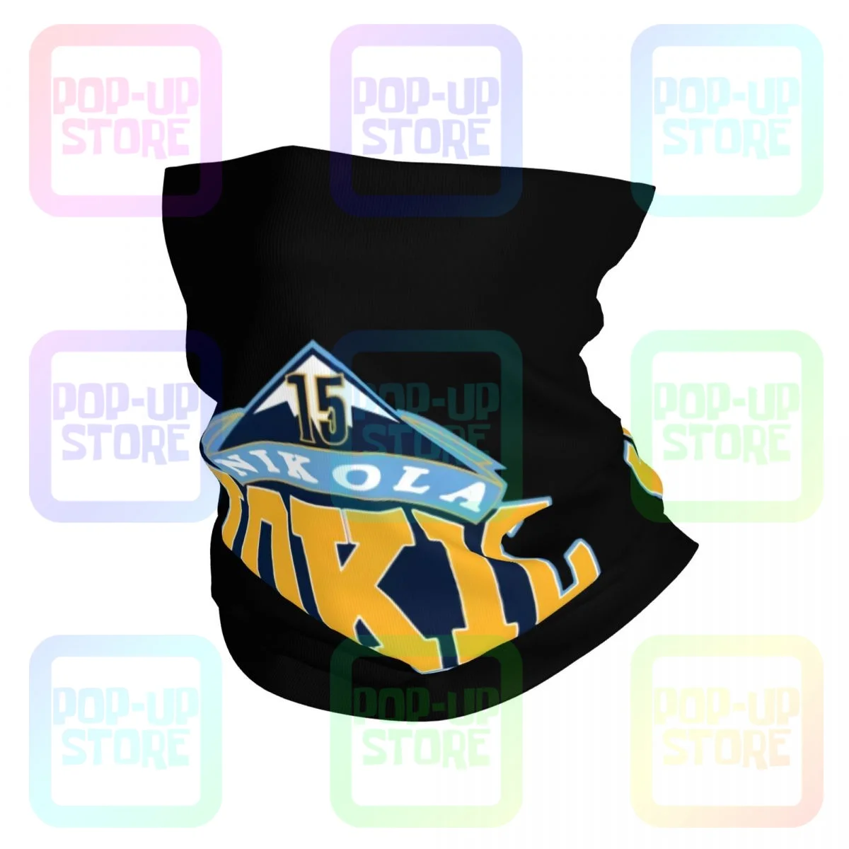 Nikola Jokic Денвер с логотипом