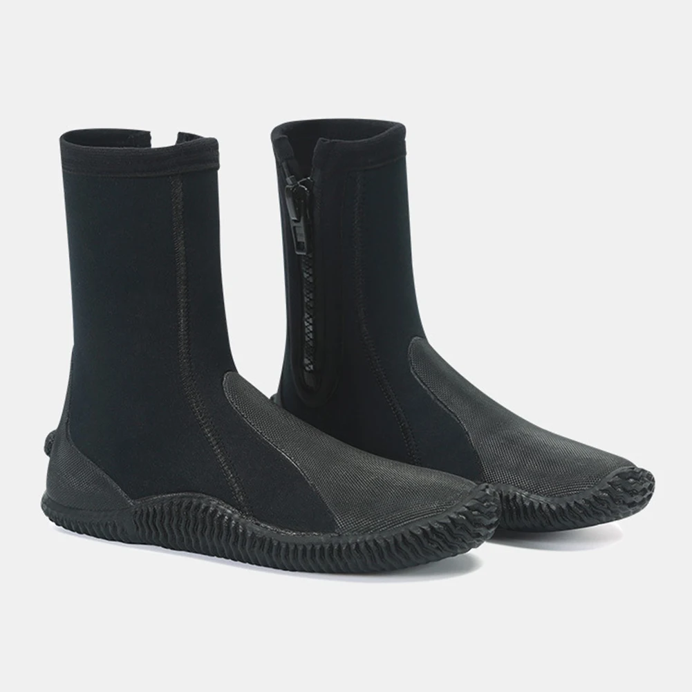 

Sailing Neoprene Shoes Protection Zip Dive High Cut Boots Better Feel Blind Stitching Process Comfortable And Toe Protection