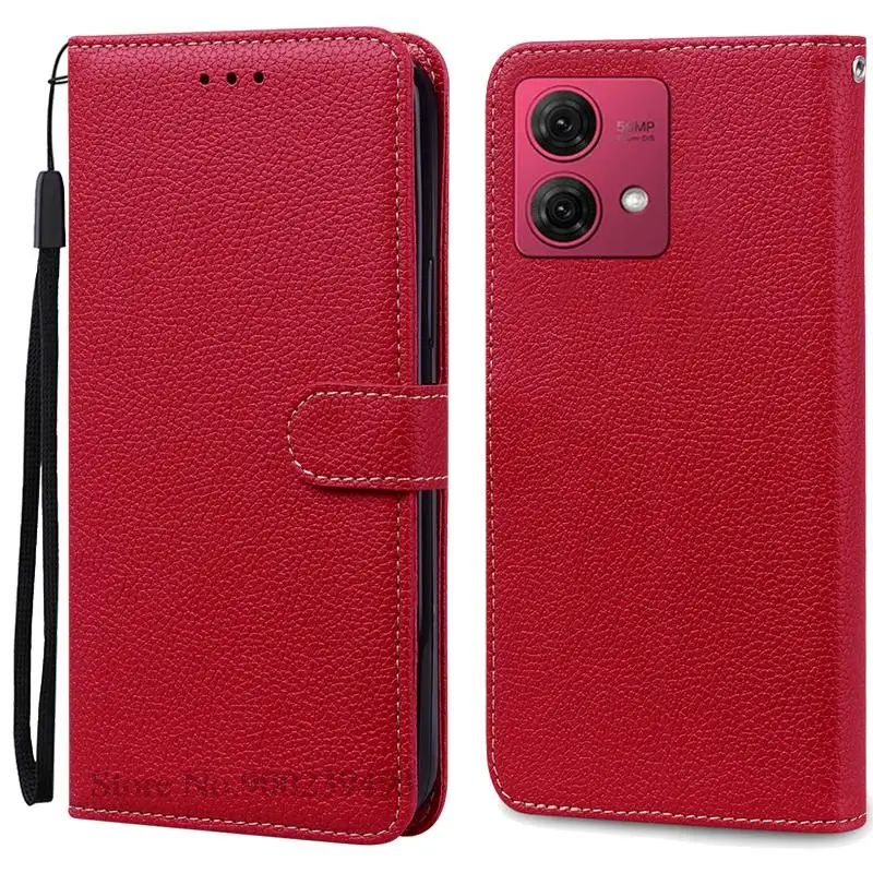 Silicone Leather Flip Wallet Phone Case Cover in Stylish Design