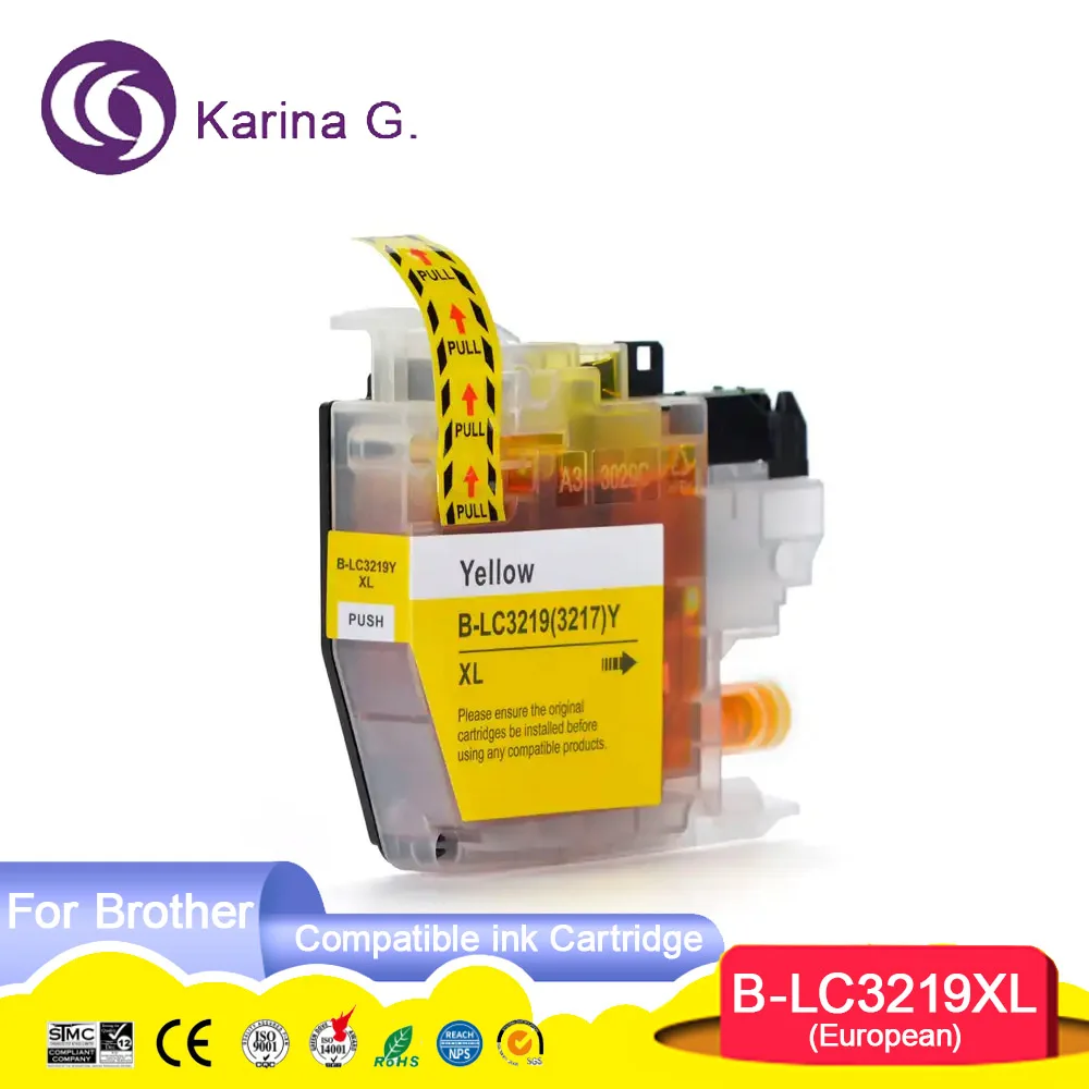 For LC3219 LC3219XL Ink Cartridge Compatible For MFC-J5330DW/MFC-J5335DW/MFC-J5
