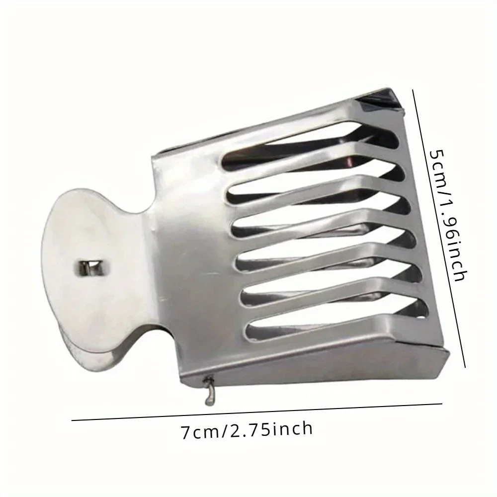 1PC Bee Queen Catcher Clip Stainless Steel Cage Beekeeping Equipment Tool Beekeeper Equip Isolation Room