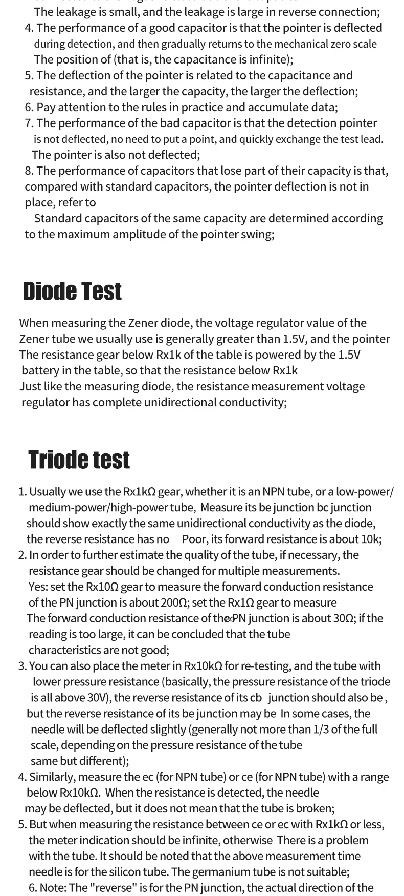 dc 2500v volt-amperímetro analógico multímetro resistor multimetro