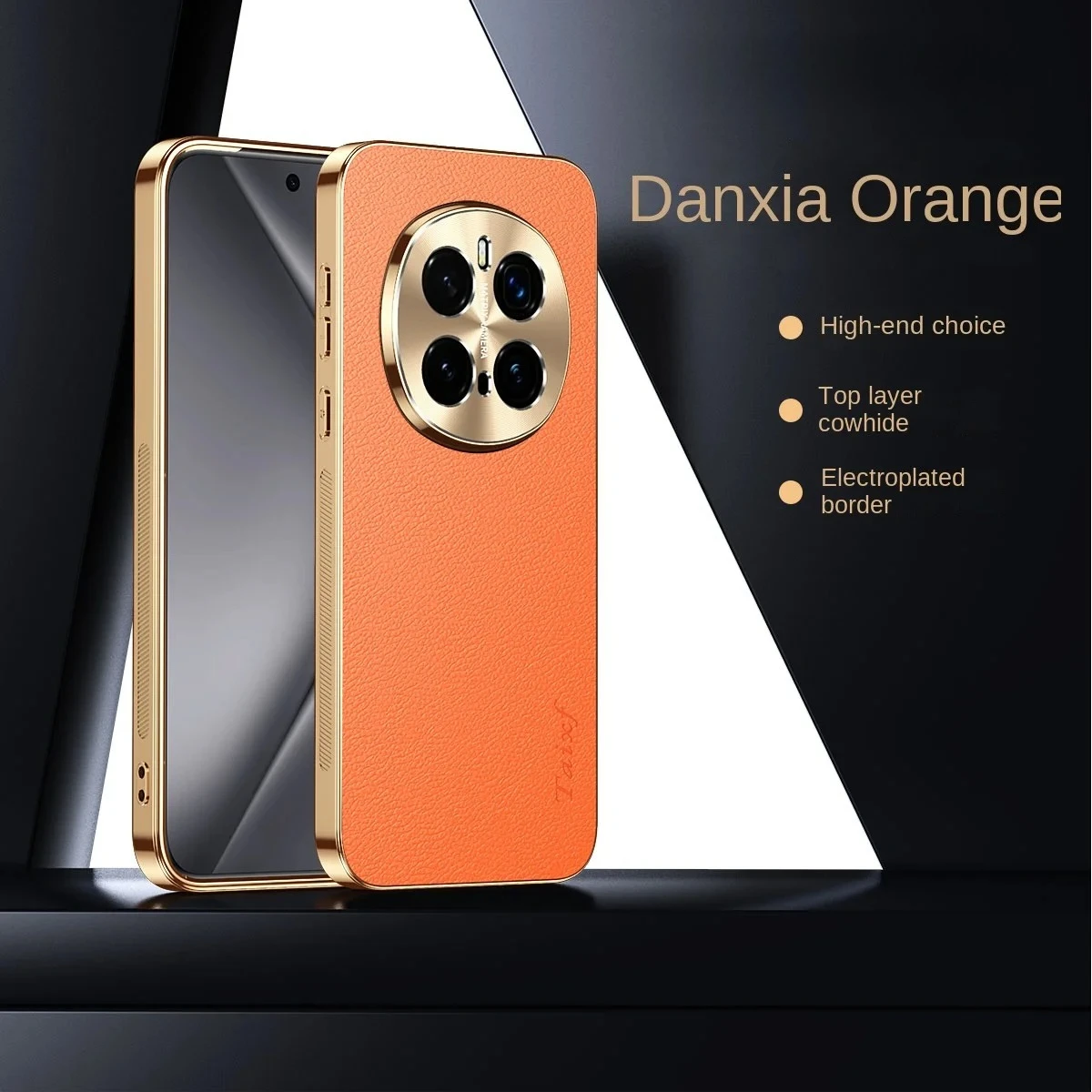 Elegant Leather Plating Shockproof Lichee Pattern Phone Case