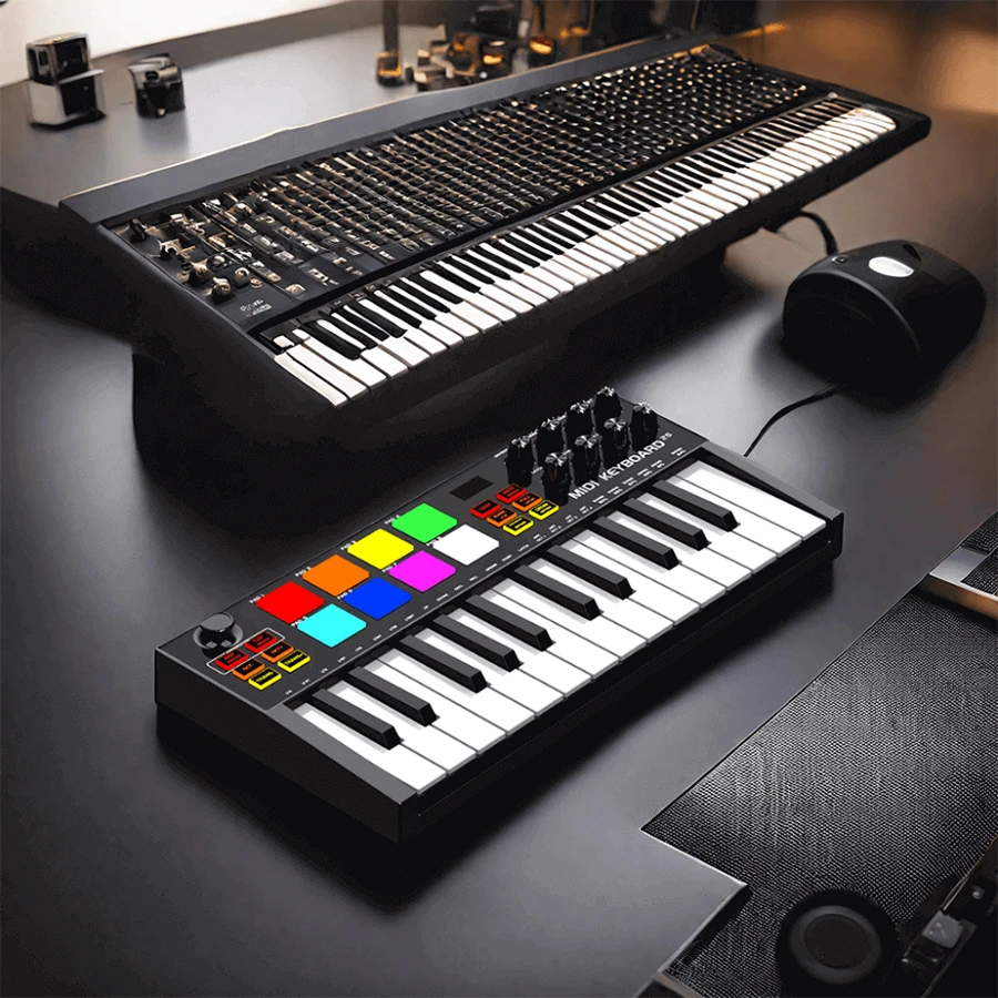 Professional Electronic Keyboard Multifunction Electronic Organ Portable 25 key MIDI Piano Digital Piano Adults Beginners