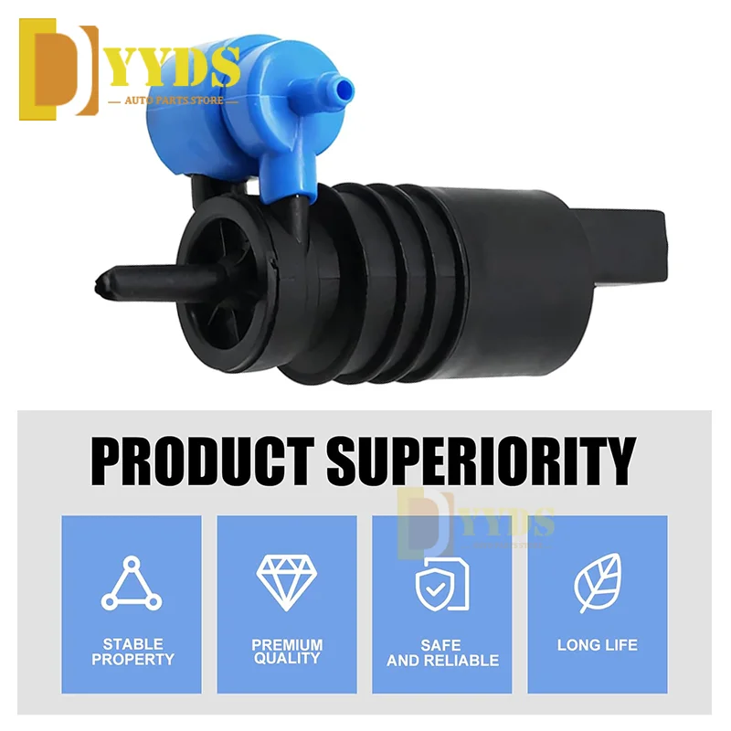 Windshield Washer Pump For Volkswagen Bora Kombi (1J6) Bj: 1999-2005 Audi Skoda Volkswagen Audi Skoda 67128377987 1J6955651 5