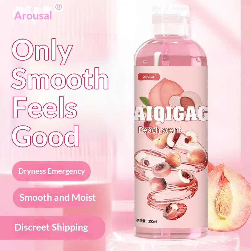 200ml Fruit Flavor Sex toy for women men Sex Lubricant Water based Blueberry Strawberry Peach Sex Oil Vaginal Anal Gel Adults 18