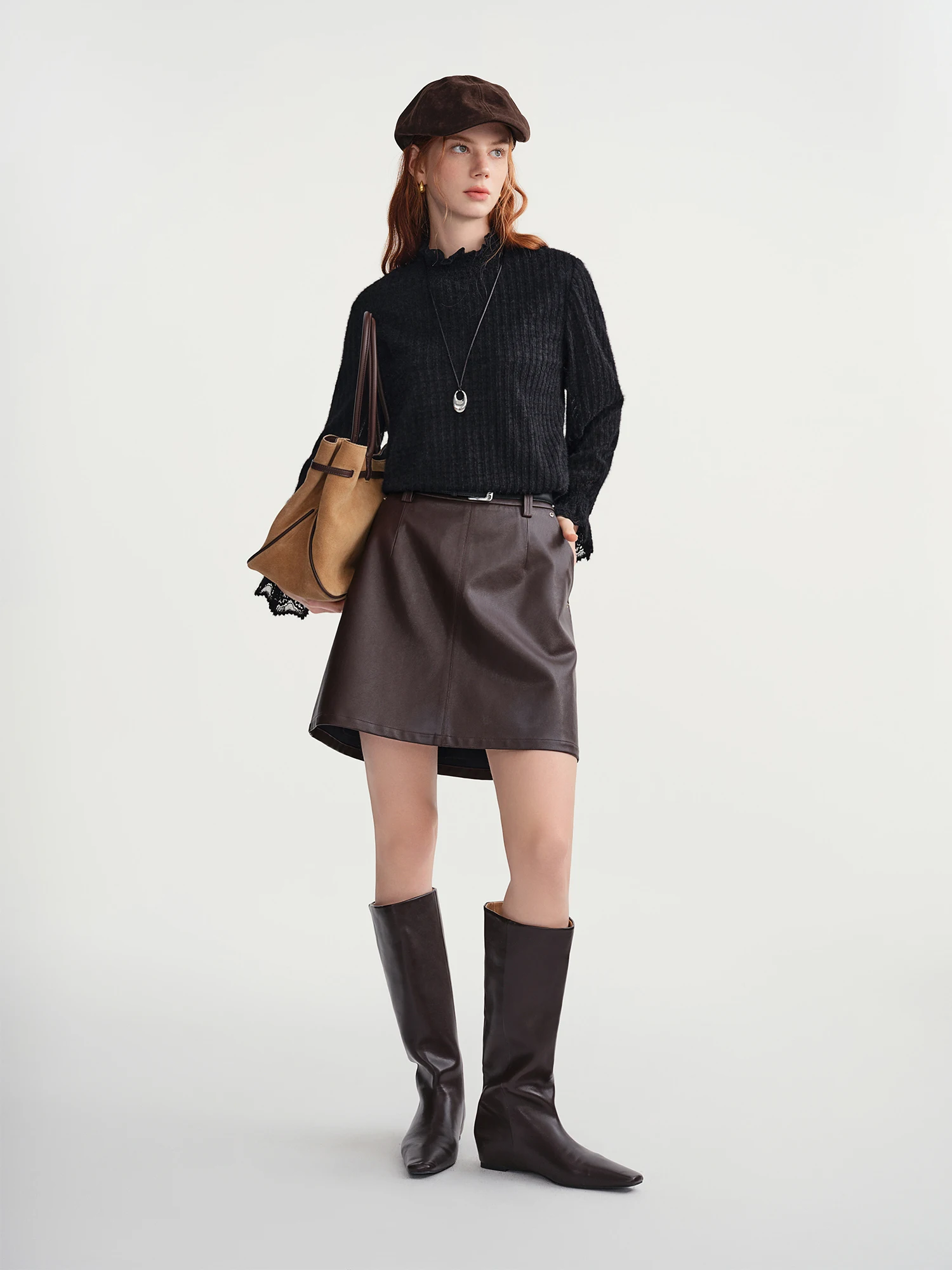 DUSHU Gentle Bottoming T-shirt Women, Top Loose All-match Elegant Ladies - Uniqwear
