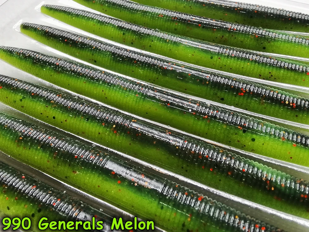 American Original Single High Specifico Gravity Senko Noodle Worm Non-Yamamoto Osp Lead-Free Black Pit Wild Fishing Soft Bait