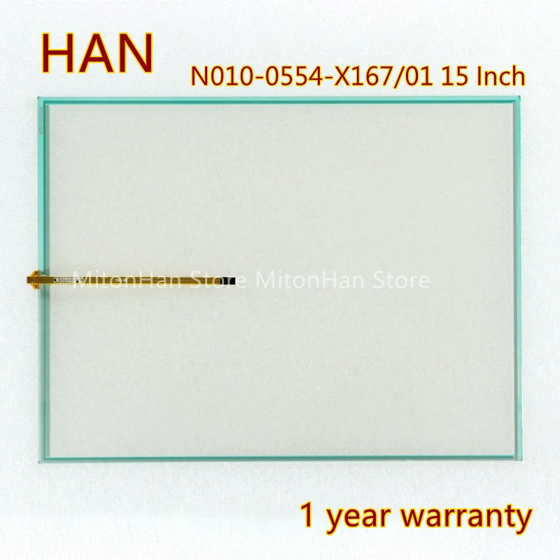 

N010-0554-X167/01 15 Inch Touch Panel Screen Glass Digitizer