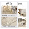 Light Luxury Water Corrugated Trapezoidal Clear Open Desktop Cosmetics Storage Box Multi-grid Makeup Organizer Box Accessories 4