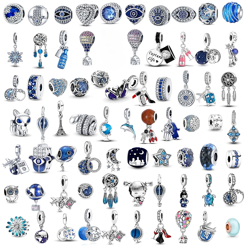 Бусина-Шарм из серебра 925 пробы