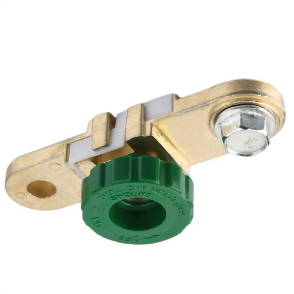 Universal Car Motorcycle Battery Terminal Link Quick Cut-off Switch 1pcs Durable Portable Rotary Disconnect Isolator