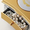 Classical Rotating Dancer Ballerina Piano Music Box Jewelry Organizer Ballerina Wind-Up Music Box Storage Organizer With Mirror 4