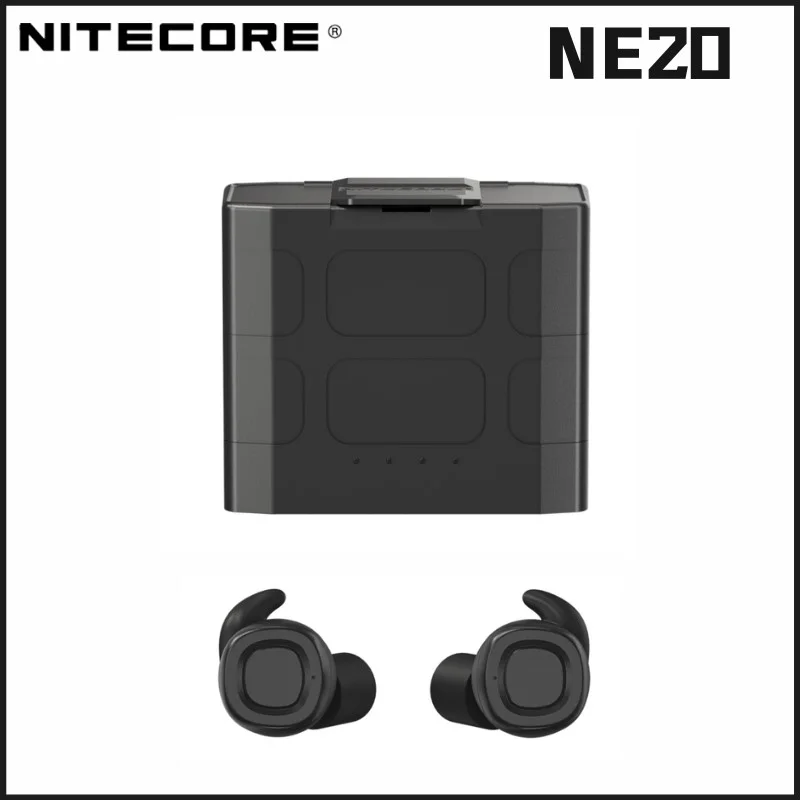 

NITECORE NE20 Bluetooth Earphone Hearing Protection Earbuds Tactical Ear Electronic Hearing Protector Noise Reduction Headset