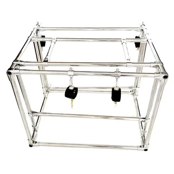 Lussuoso Set di Contenimento in Acciaio Inossidabile: Barra Divaricatrice, Telaio per Bondage, Manette in Pelle per Polsi e Caviglie, Giochi BDSM, Sex Toy, Arredamento