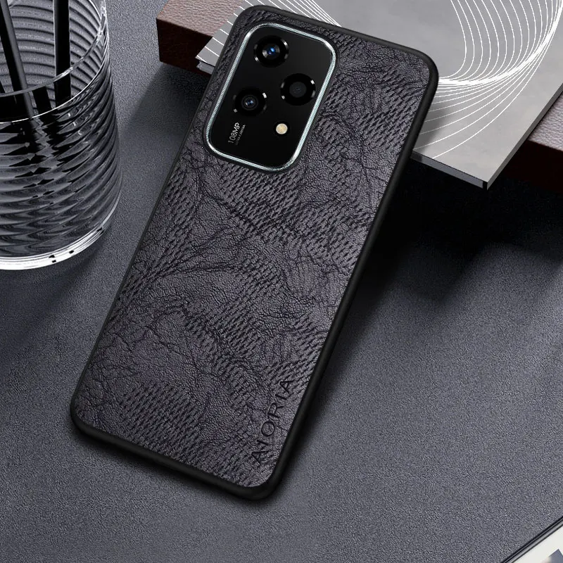 Sophisticated Business Wind Leather Back Case