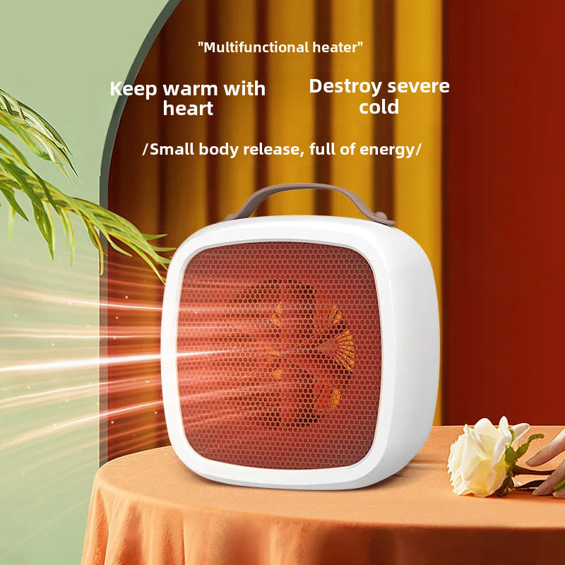 Portable Mini Electric Heater Fast Heating Energy Saving Handheld Warming Device Ideal For Home Use Dormitory Heating
