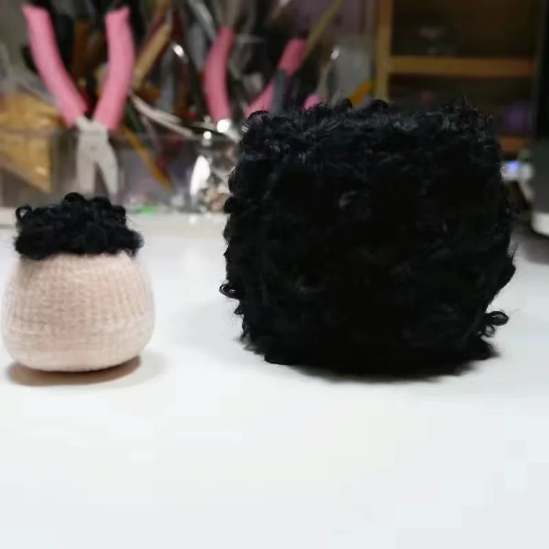 50g/공 뜨개질 양모 원사 스웨터 스카프 공예 크로 셰 뜨개질 스레드 루프 원사 다채로운 DIY 푹신한 Chunky Lanas