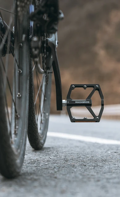 ROCKBROS Bicycle Pedals Aluminum Alloy Ultralight Anti-slip