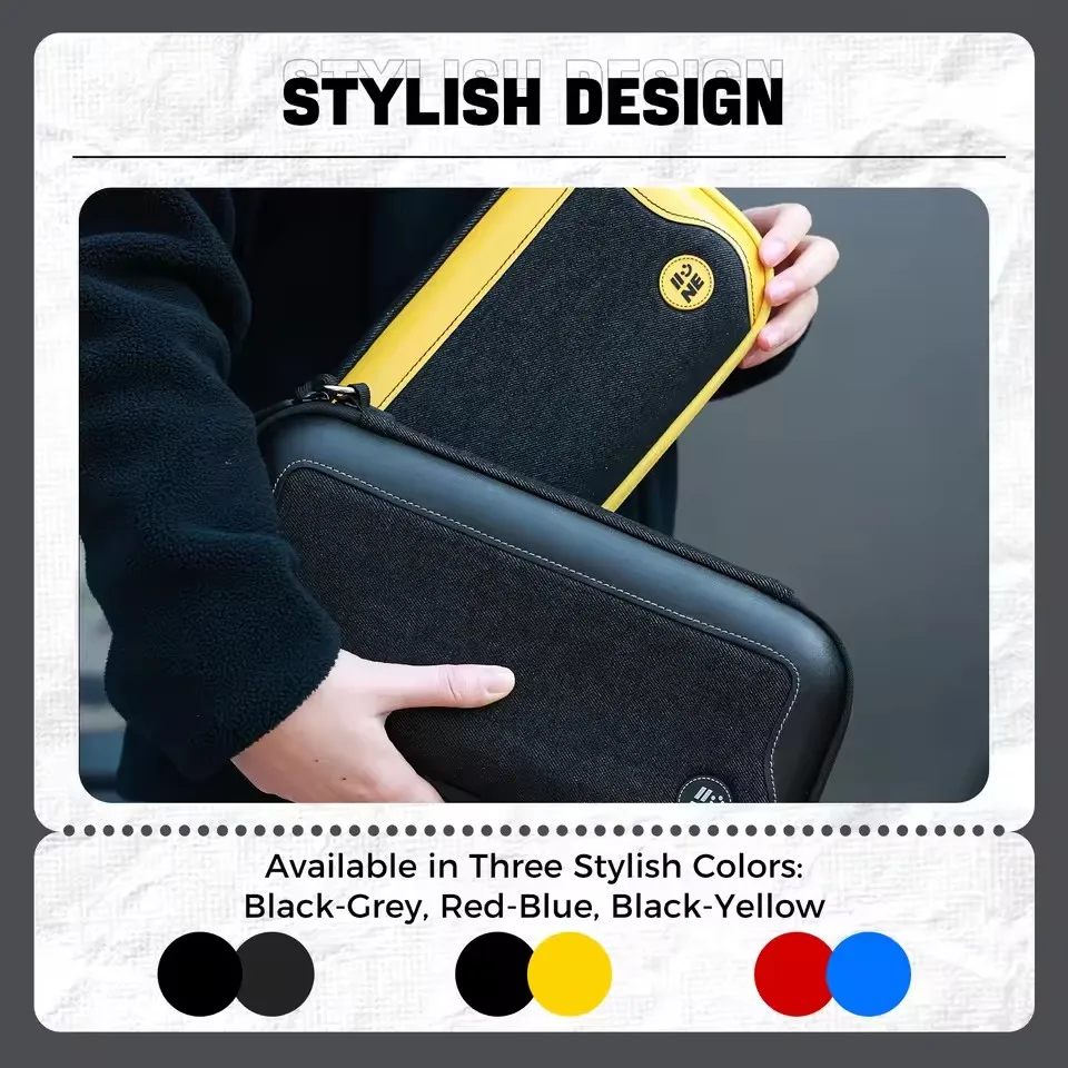 IINE EVA Storage Bag for Switch 2 Real Machine Mold Fit, High-Quality Materials, Easy to Carry Carrying Hard Case Game Accessory