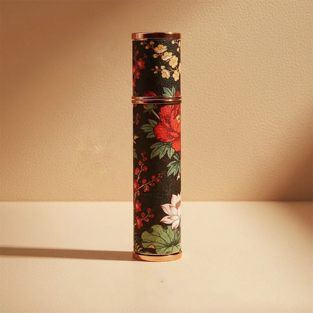 New 10ml Mini Perfume Bottle Refillable Portable Spray Rotating Bottle Empty Storage Sprayer Spray Atomizer Bottle