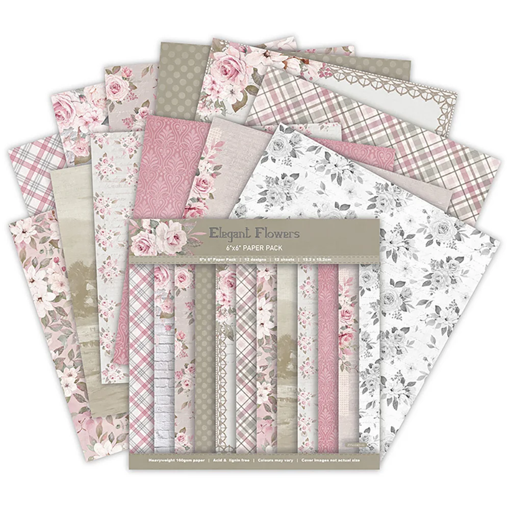Floral Pattern Craft Paper Collage Plante Background Journal Album Art Scrapbooking Supplies Paper Pack Diy Home Decor Crafts