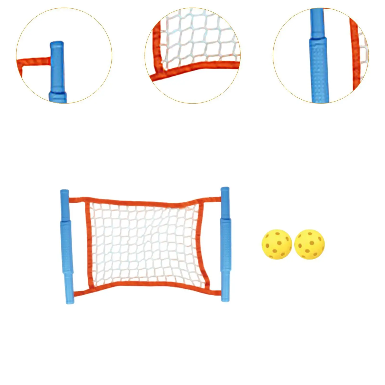 Ball Game Set Lightweight with Balls Outdoor Play Toy for Families Teens