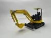 NEW LESU 1/14 RC Hydraulic Digger RC Mini Toy Small Excavator PC30 Machine 6-way reversing valve Remote Control Truck Model 3